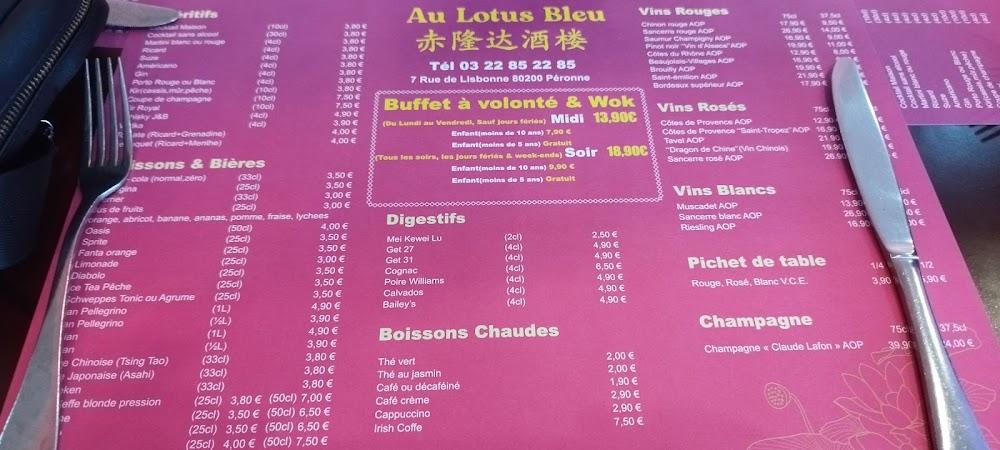 Au Lotus Bleu - Menu Image 3