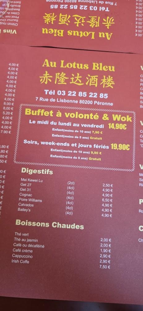 Au Lotus Bleu - Menu Image 4
